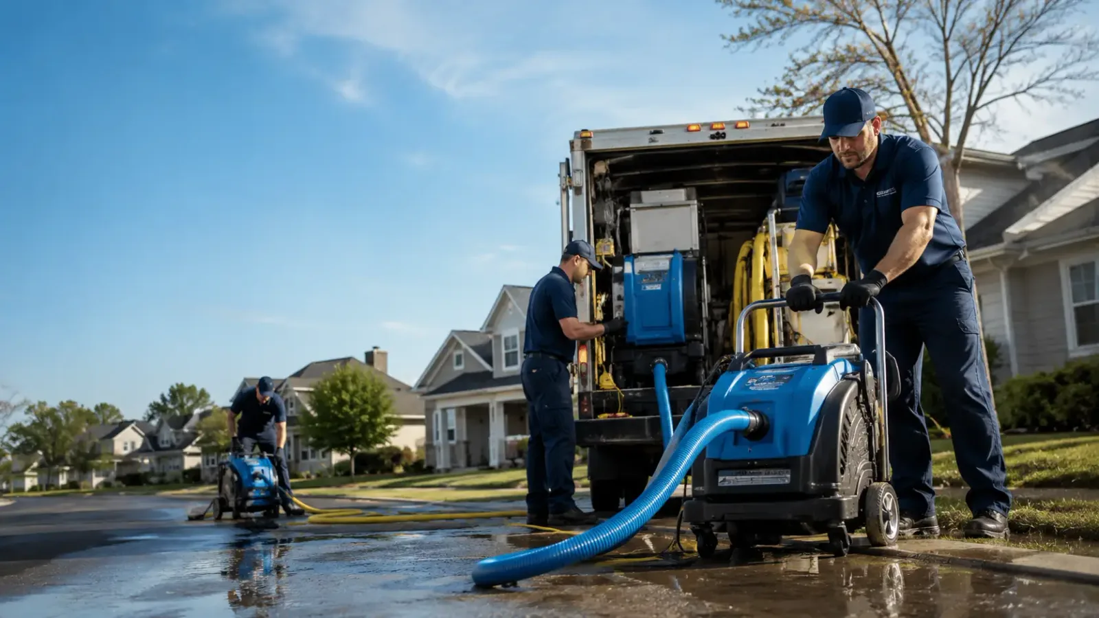 Flood Damage Cleanup in Unity, WI